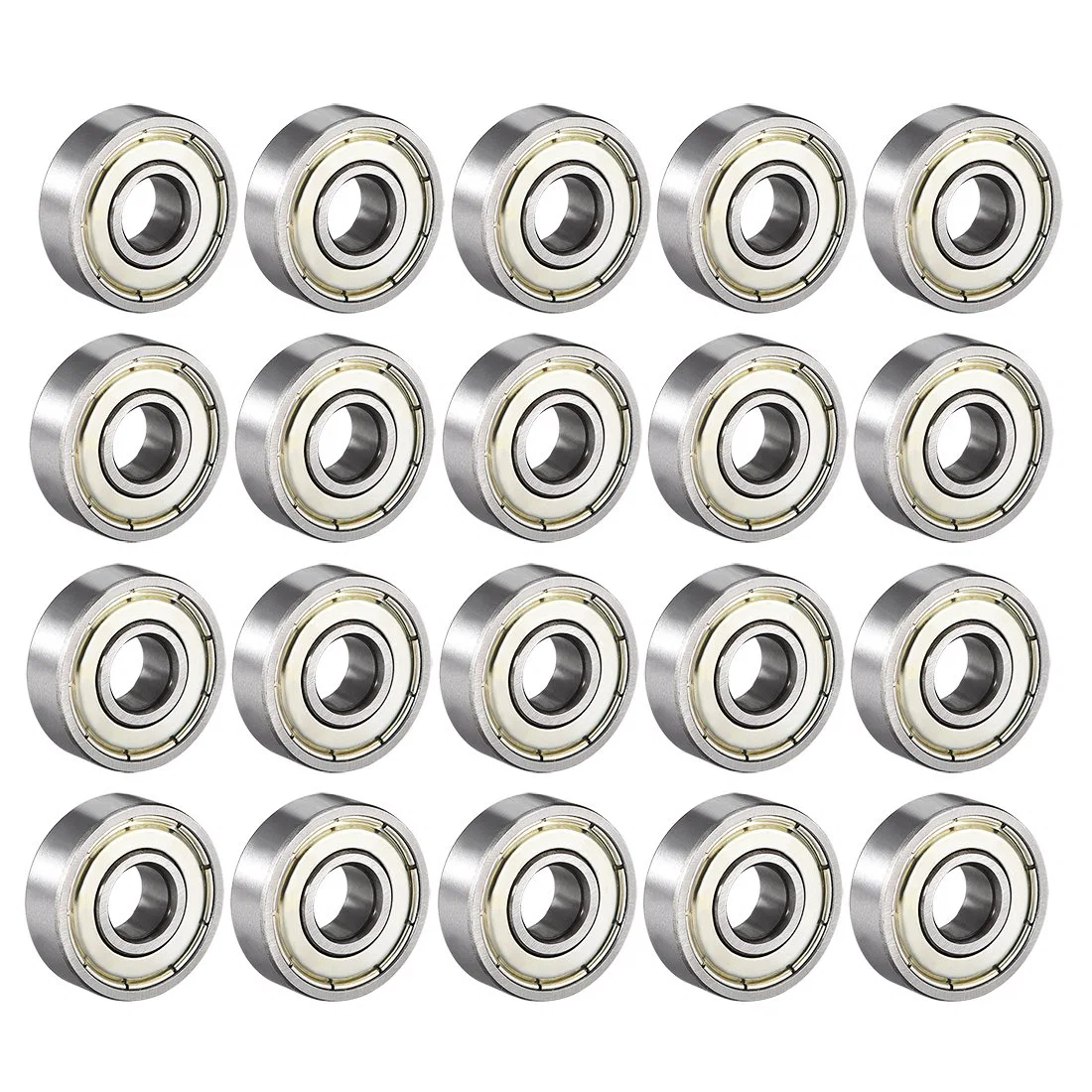 Le jeu de roulements de haute qualité 608ZZ 608-2de couleurs multiples RS 8*22*7 mm pour skateboard Scooter le roulement à billes 608 RS