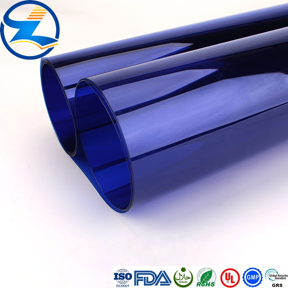 Environmental Friendly Pet Plastic Billboard Sheet Blue Film