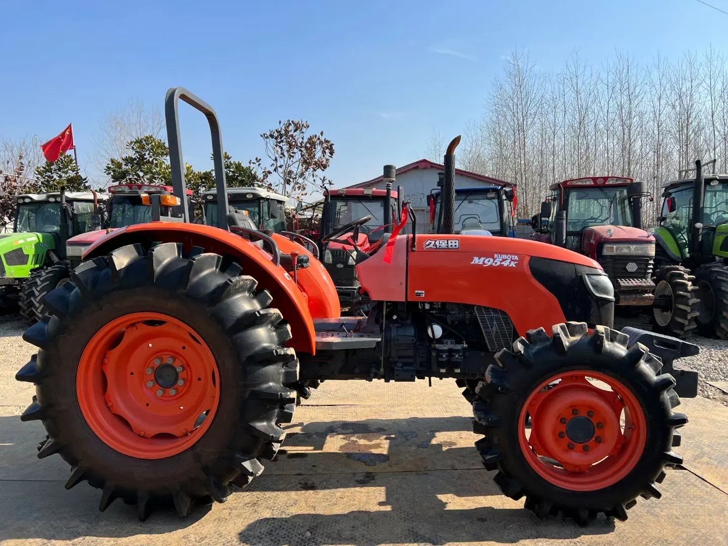 Kubota Tractor for Agrivulture 95HP Used Tractors Without Cab Good Price