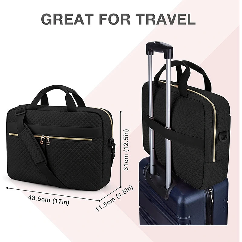 17.3 Inch Laptop Briefcase Bags Women Fashion Computer Business Laptop Messenger Bag