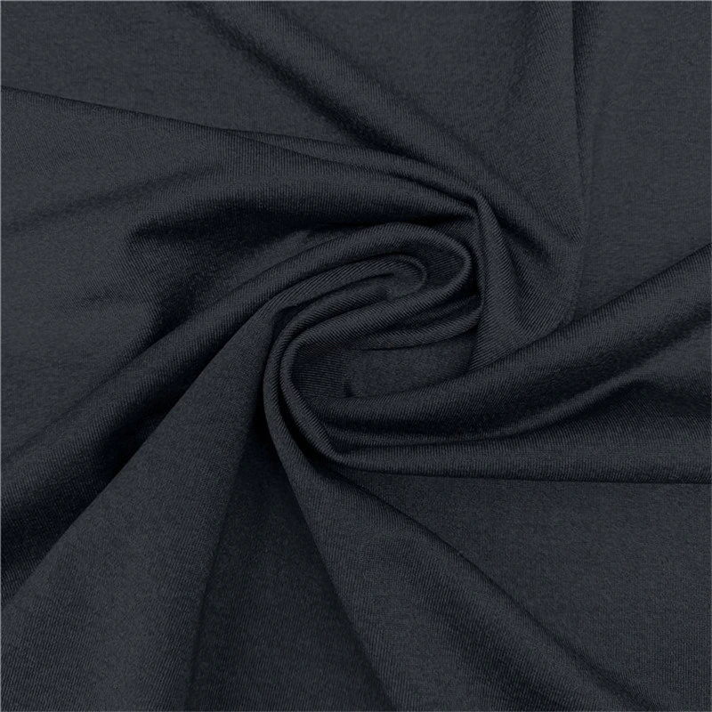 34%Polyester 55%Nylon 11%Spandex Stretch Jersey Fabric for Activewear