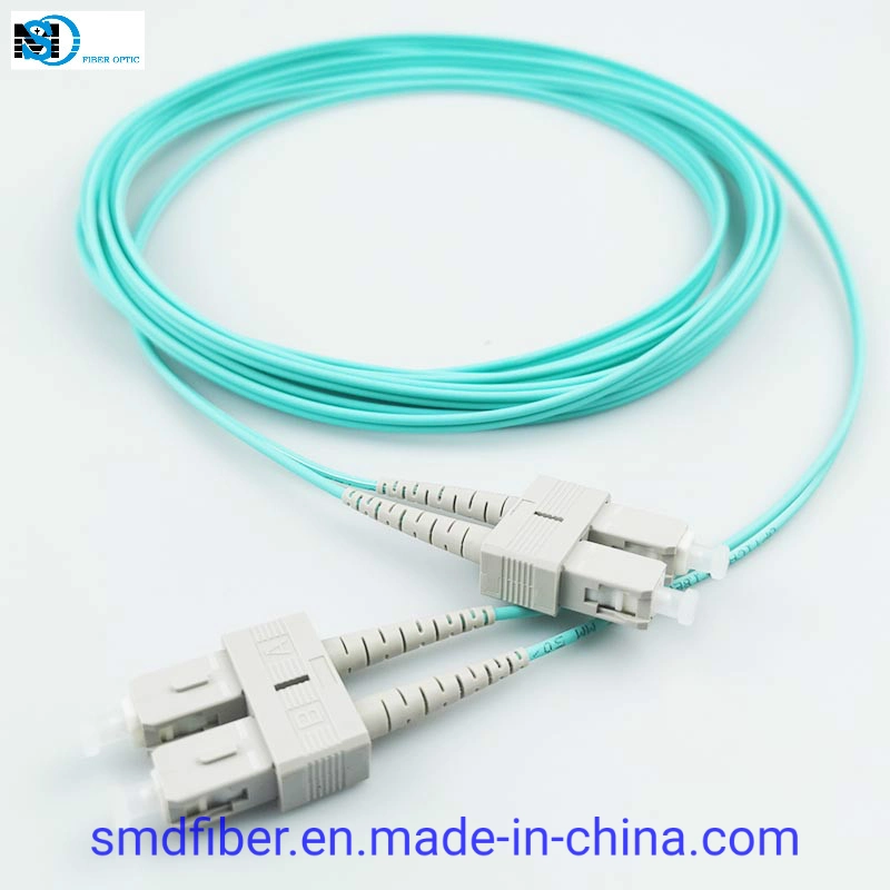 Sc-Sc/UPC de fibra óptica Om3 Cable Duplex, 2,0 mm, 5m