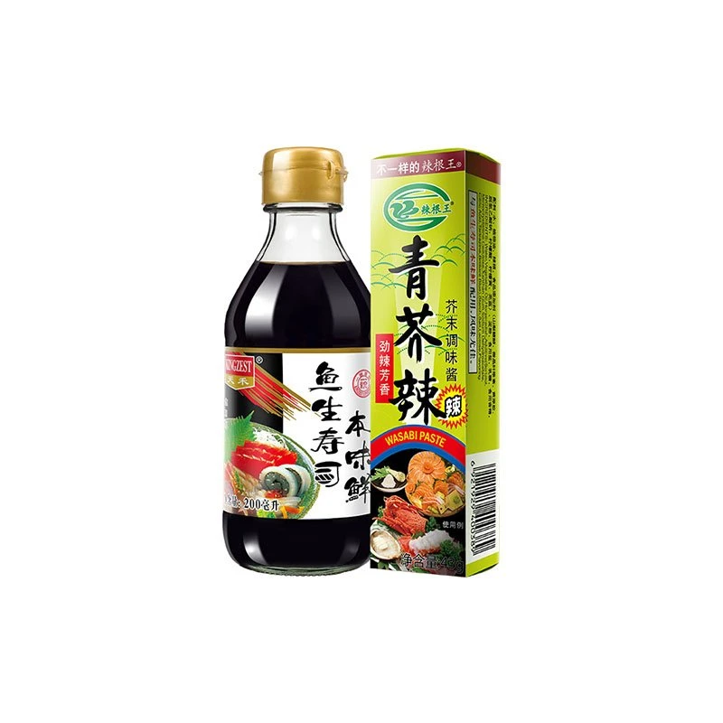 Sushi Soy Sauce Gluten Free Soy Sauce 6g 8g 10g 100ml 200ml 1.6L 18L Chinese Fondue Sauce Bottle Packaging Soybean Aroma 5.6 Kg