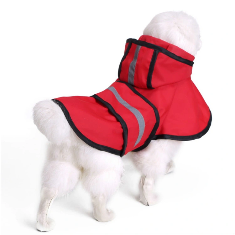 Hanyang Fashion Waterproof Pet Dog Rain Coat Dog Rain Jacket with Hood for Small Dogs