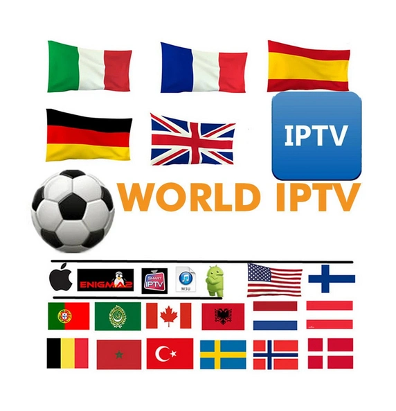 IPTV Subscription m3u Reino Unido Finlandia Suecia Bélgica Crystal List Free Prueba de distribuidor de la caja de TV IPTV