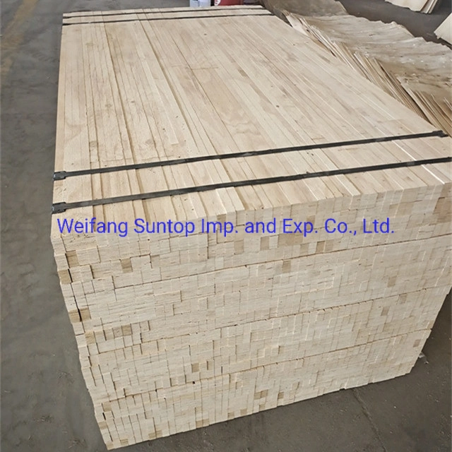 Melamine WBP Phenolic Glue Radiata Pine LVL for Furniture Construction Pallet Usage