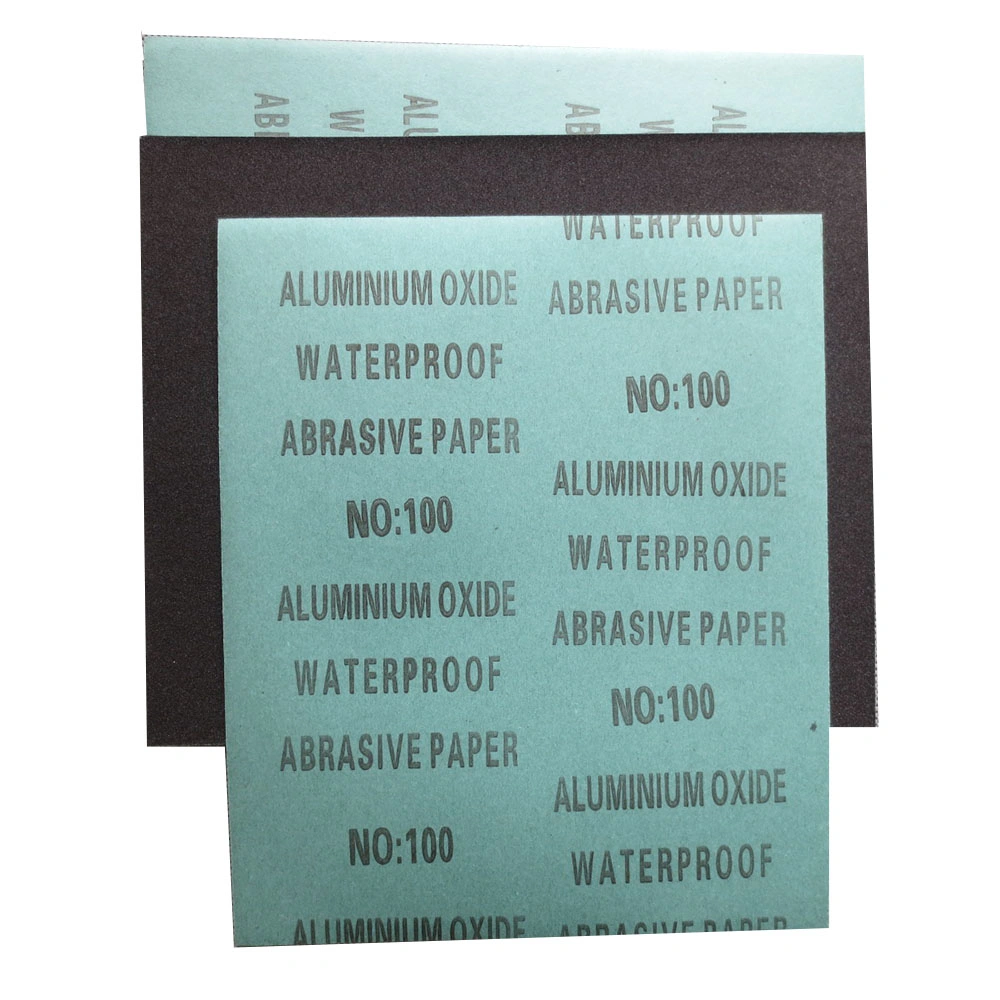 Original Factory Cheap Waterproof Green Paper Abrasive Sand Paper