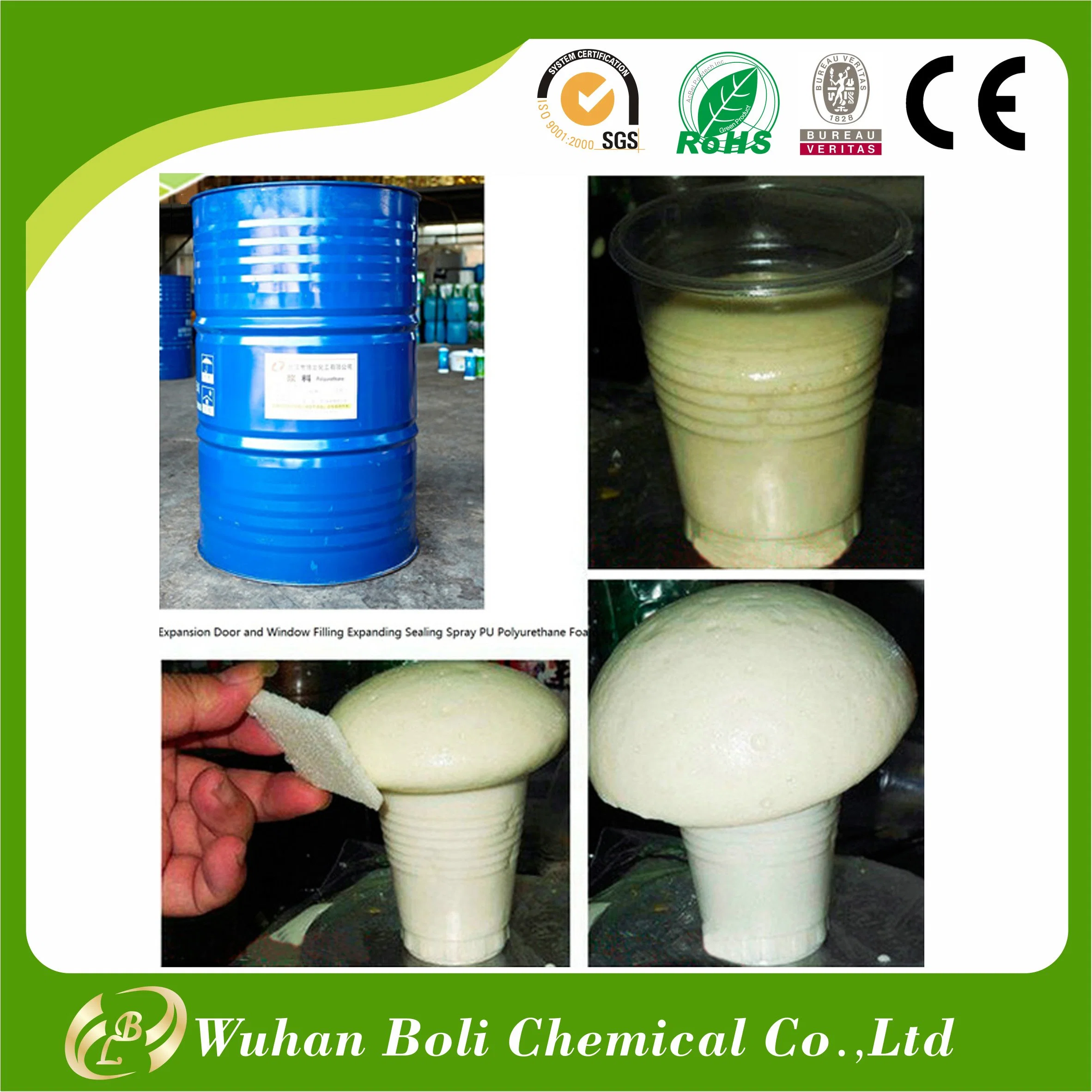 GBL Hot Sale No Corrosive Stable Polyurethane Bonding Adhesive