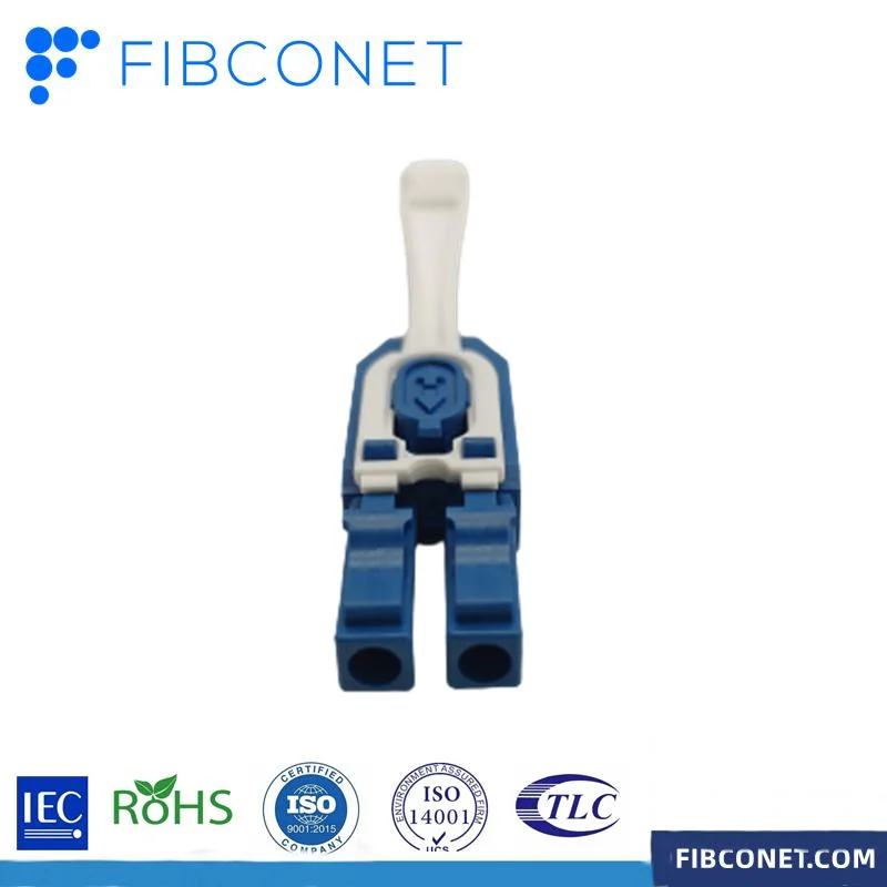 FTTH Assembly Duplex Kits Part with Switch Polarity LC Upc 0.9/2.0/3.0mm Optical Uniboot Connector for Patch Cord