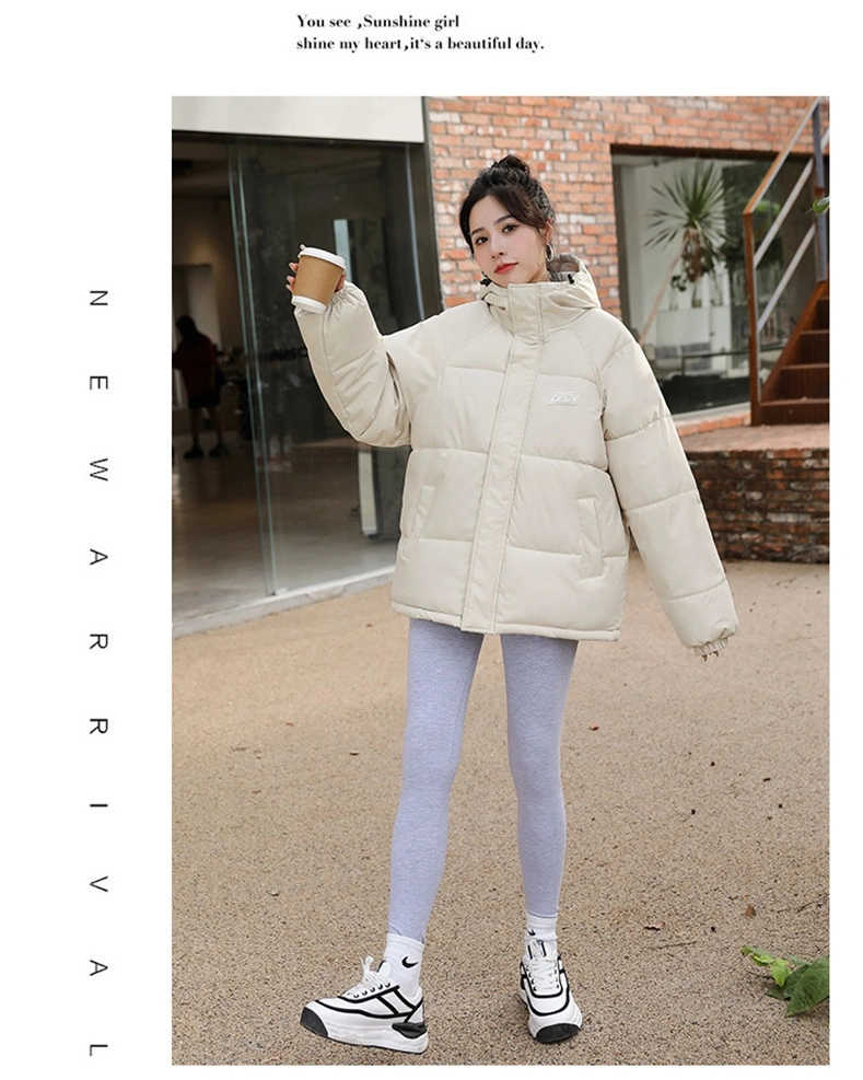 Down Cotton Jacket Women&prime; S Korean Version Loose Thick Cotton Clothing Winter Short