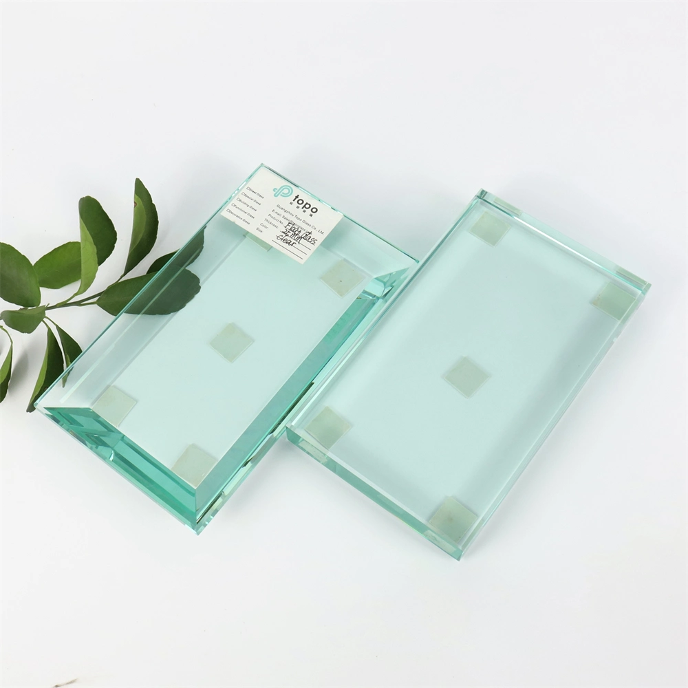 Verre flotté en feuille transparent Guangzhou 15 mm 19 mm 22 mm 25 mm pour Construction (W-TP)