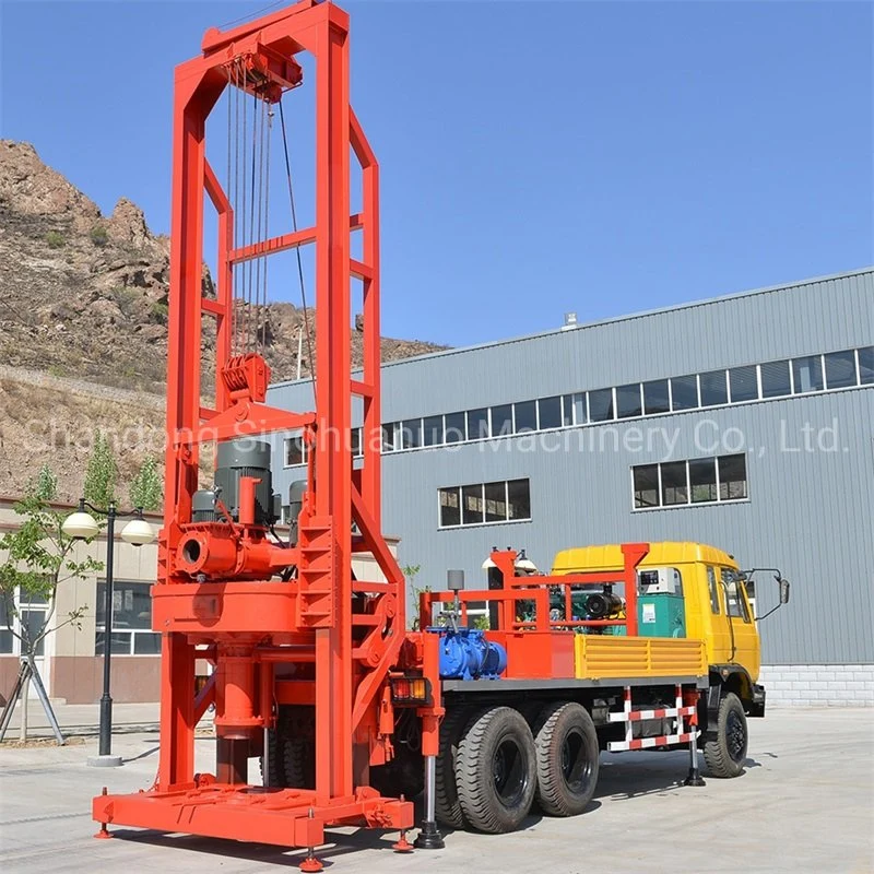 Big Hole Engineering Construction Drilling Rig Truck Mounted Mud Reverse Circulation Drill Rig