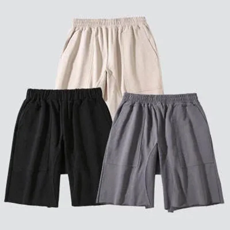 Men's Fall 380g Heavy Weight Cotton Shorts Series Version Change Color Custom Shorts