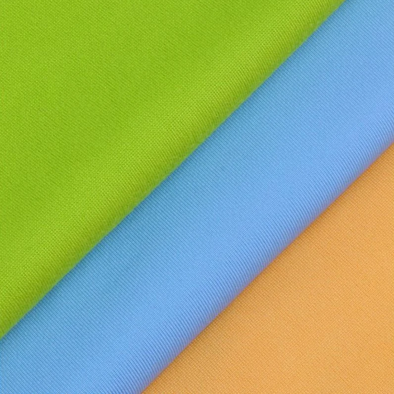 Customize Color Knit Jersey Fabric Polyester Spandex Custom Stretch Sportswear Fabric