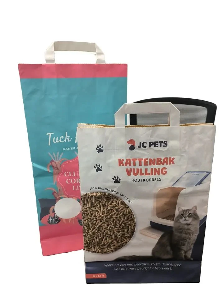 Manufacture Directly Supply Dog Food Printed Packaging Pet Food Bag Travel Convenient Cat Dog Food Bag