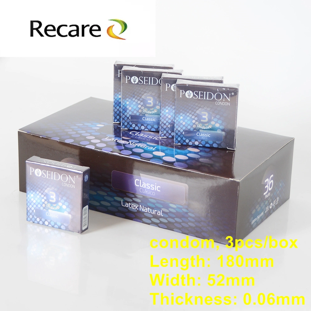 Import Latex Material Condom Good Quality ISO EU Standard Condom for Men