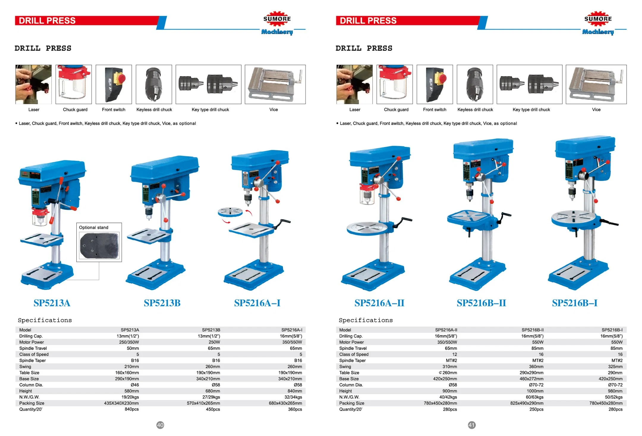 Drill Capacity From 13mm to 80mm Big Sale High quality/High cost performance  Drilling Machine with Iron Cast Table Vertical Mini Bench Box Column Pillar Drill Press Drilling Machine