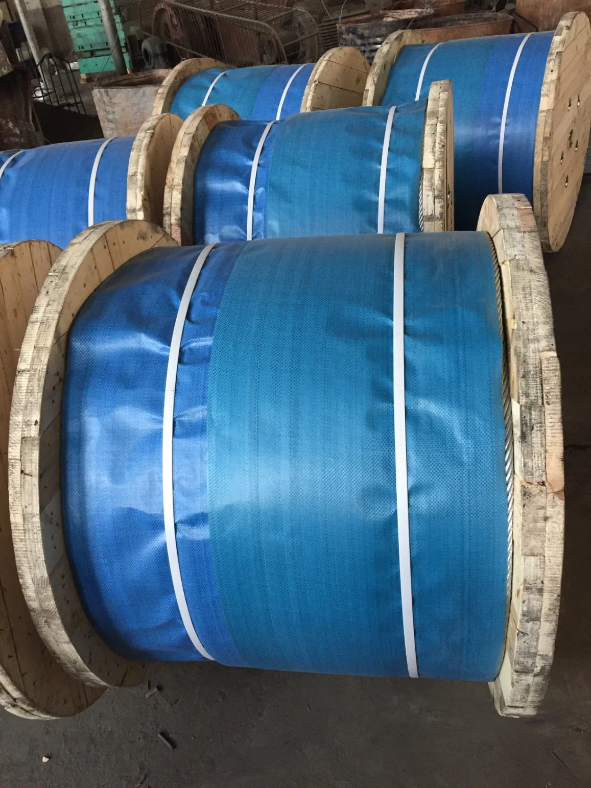 Cold Zinc Coating Galvanized 6X19 Steel Wire Rope