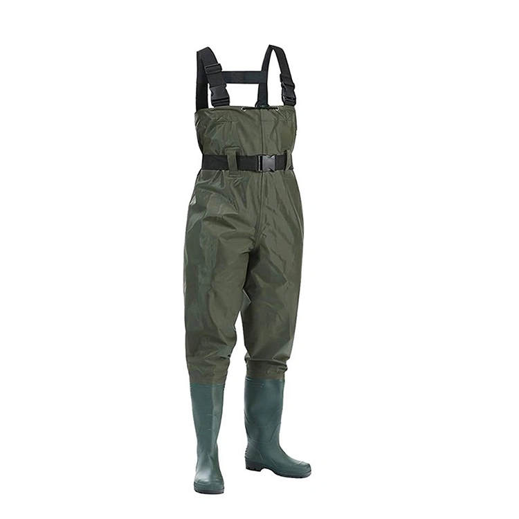 Pantalon de cuissardes de pêche imperméable en nylon à prix d'usine.