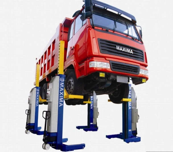 Maxima Wireless Heavy Duty Column Lift Ml4030W Ascensor Certificado CE para Autobuses/Camiones.