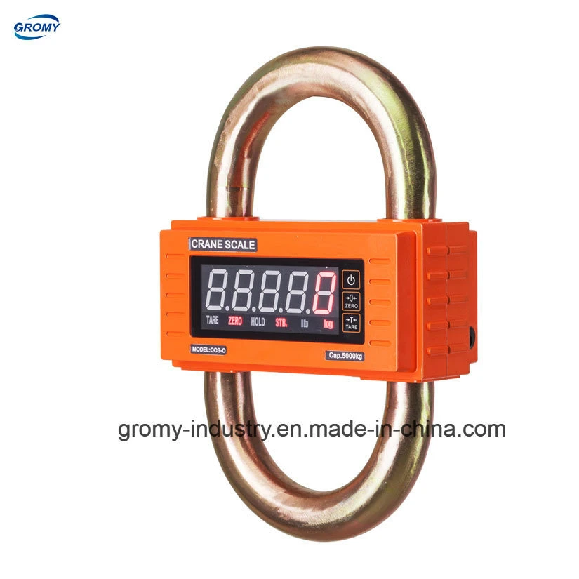 Electronic LED Crane Weighing Scale with battery 5000kg