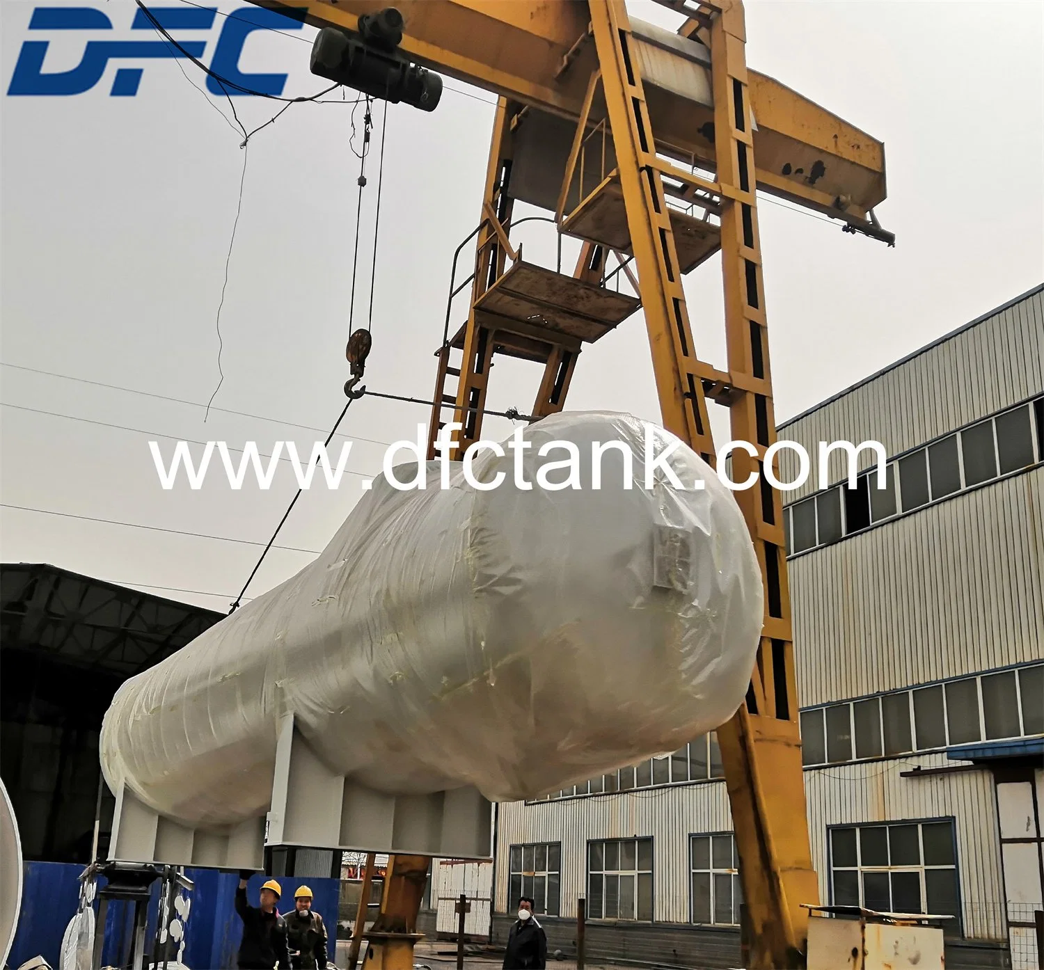 Custom Industrial Steel Normal Pressure ASME Standard Compressed Surge Vessel