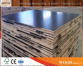 Film Faced Plywood / Formwork Hardwood Plywood/ Commercail Plywood