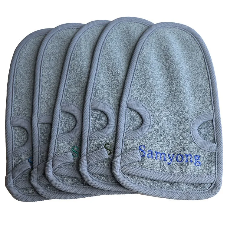 Nice Quality Skin Exfoliating Mitts Custom Shower Tanning Mitts