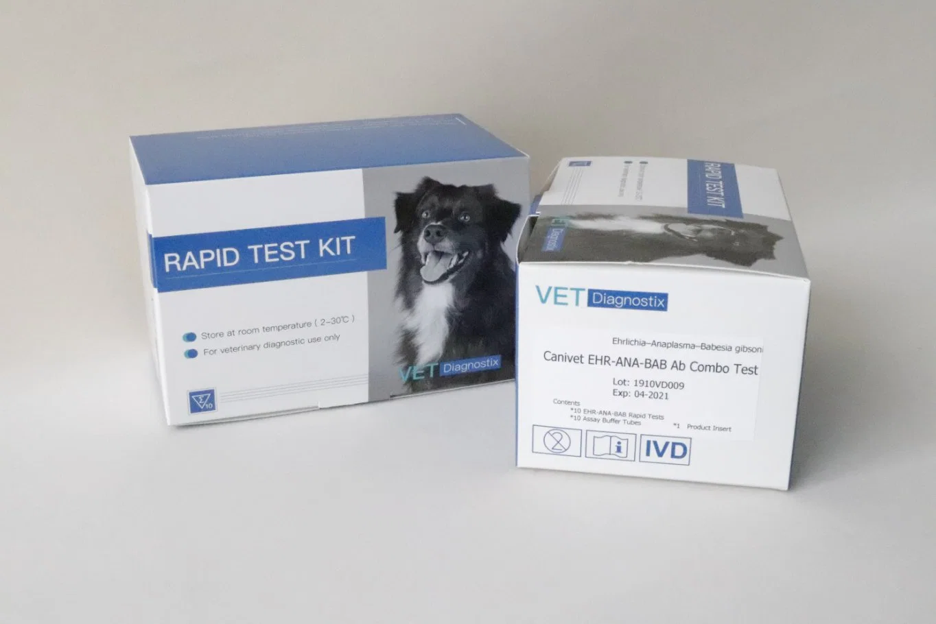 Pet Clinic Dog Ehrlichia Babesia Anaplasma Combo Rapid Test