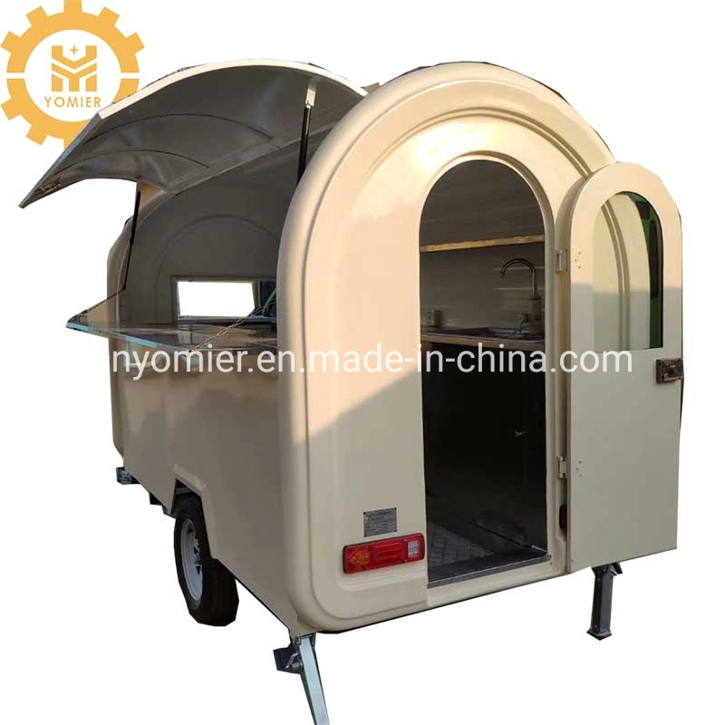 Mobile Street Ice Cream Hot Dog Food Service Cart