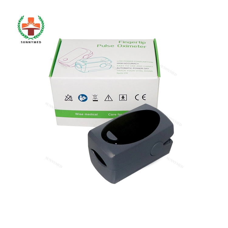 Alarm Function Portable Heart Rate SpO2 Finger Pulse Oximeter