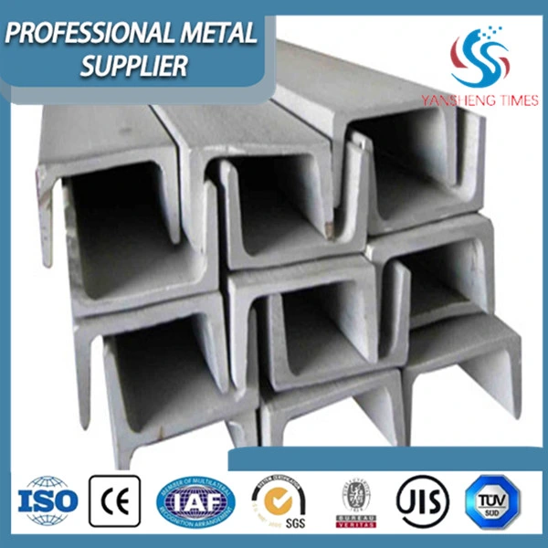 Factory Sales Hot Rolled Carbon Galvanize Channel Steel Competitive Price for Customer
