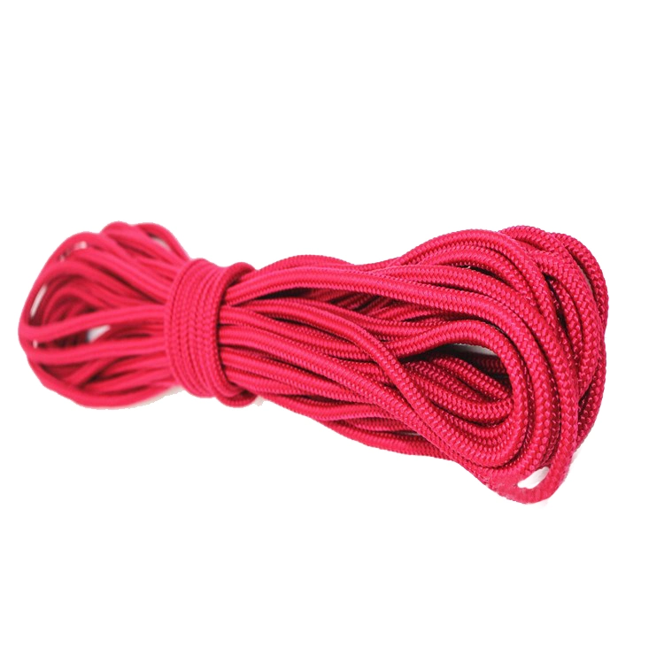 Good Quantity Colourful Draw Strong Rope Round Cotton Polyester Draw Cord