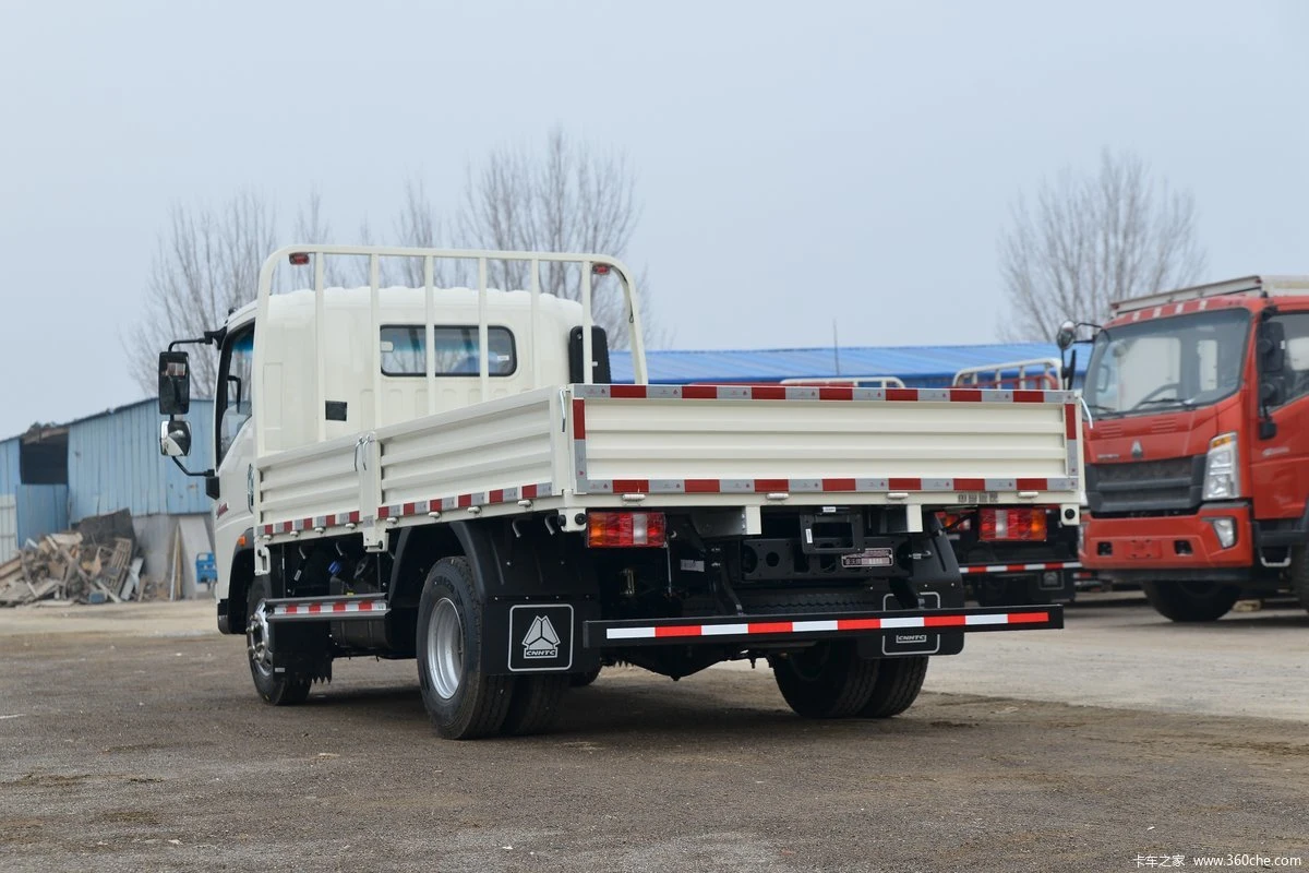 4X4 Part-Load Sinotruk HOWO Homan camioneta de carga de camiones de carga Van 160CV