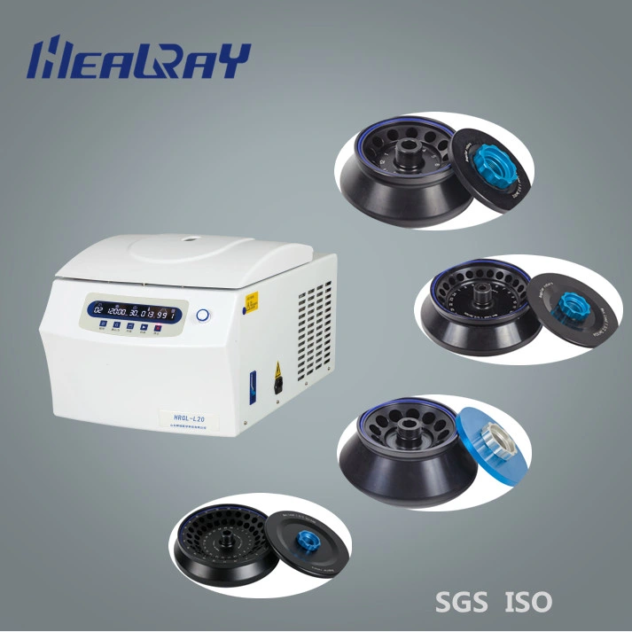 China Supplier Wholesale/Supplier Hrdl-C600 Desktop Medical Laboratory Refrigerated Large-Capacity Low-Speed Centrifuge