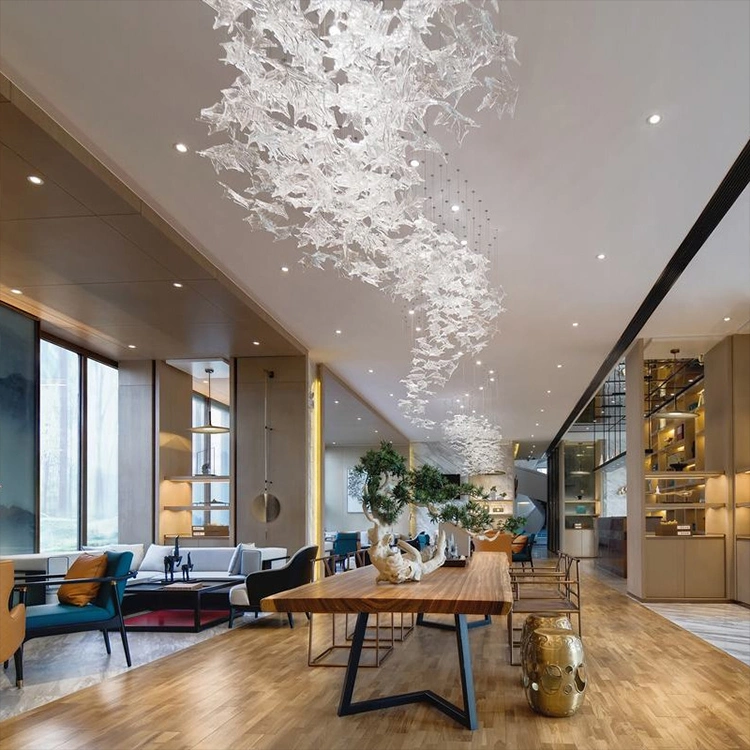 Luxury Hanging Ceiling Fancy Lamp Ceil Lighting Modern Crystal LED Chandelier Pendant