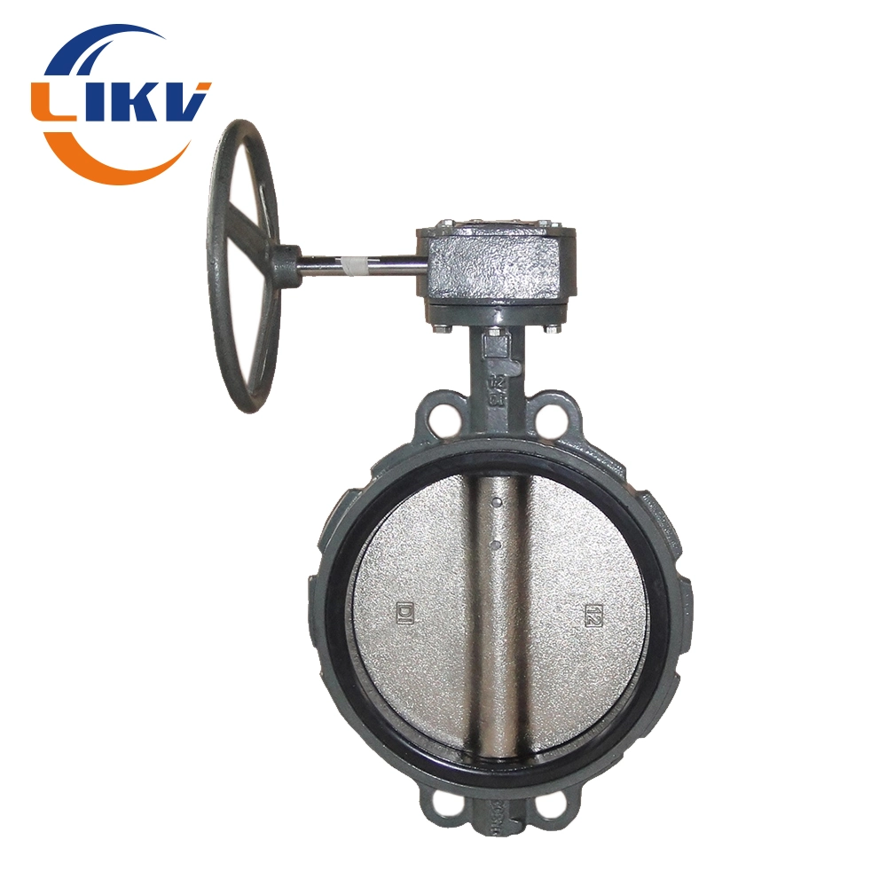 Strainless Steel Lug Support Wafer Butterfly Valve CE Approval