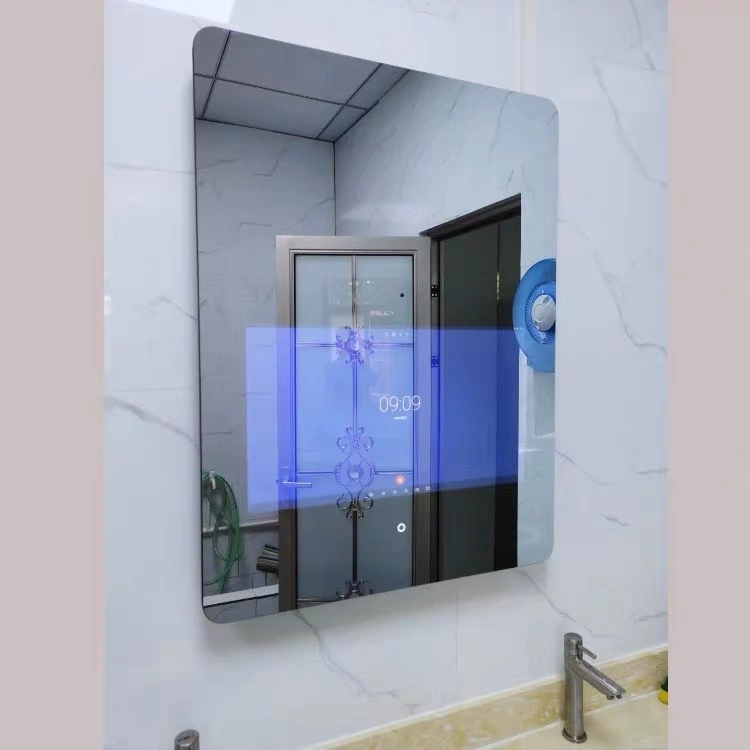 Waterproof Wall Mounted 15.6'' Touchscreen Mirror TV