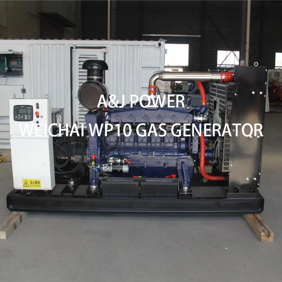 Weichai Wp10 Engine 150kw Natural Gas Generator with ISO9001 Approved