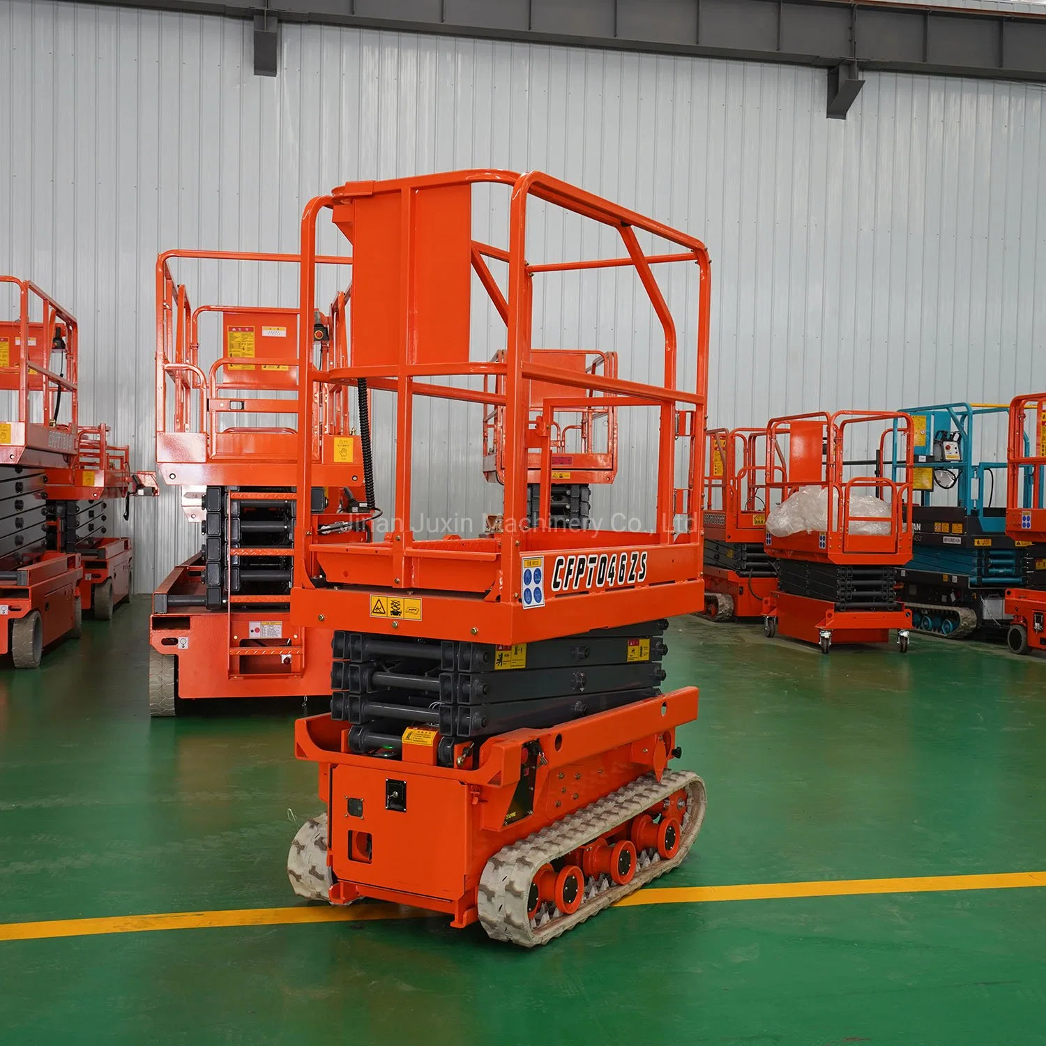 Hydraulic Scissor Lift Service Platform Elevated Work Platform Tracked Scissor Lift