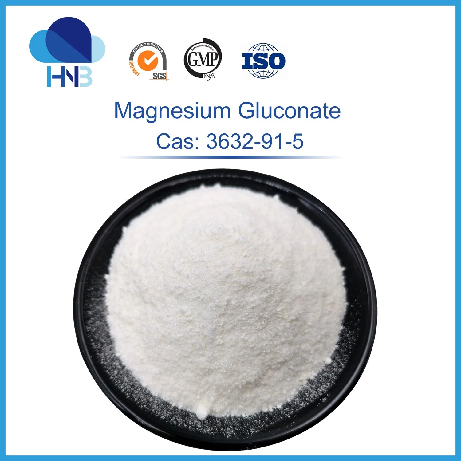 Bulk Food Additive Health Supplement Magnesium Gluconate