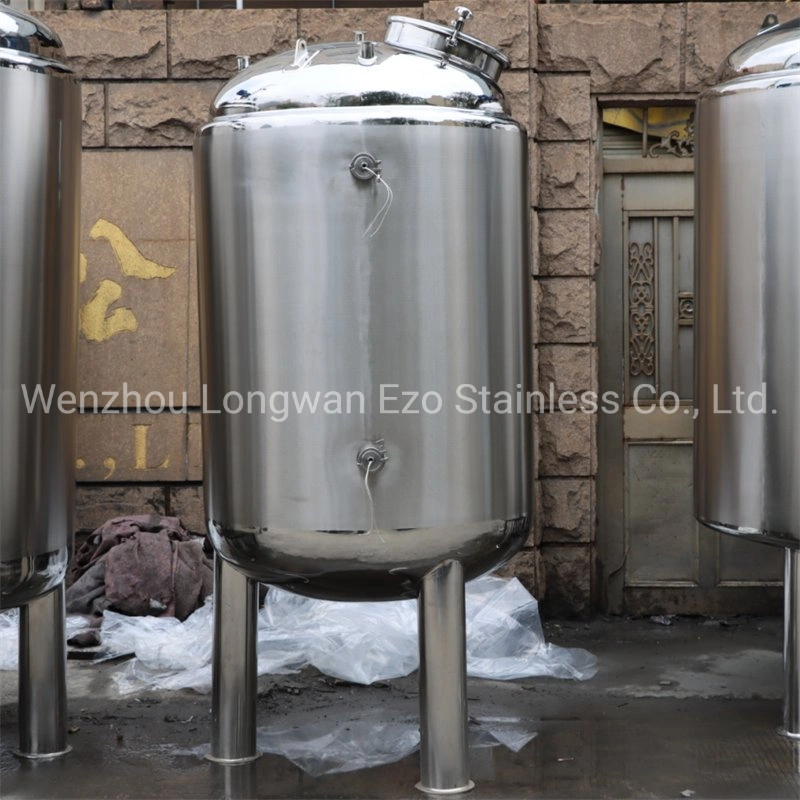 Stainless Steel Sanitary Grade Pressure Vacuum Dairy Insulation Milk Tank