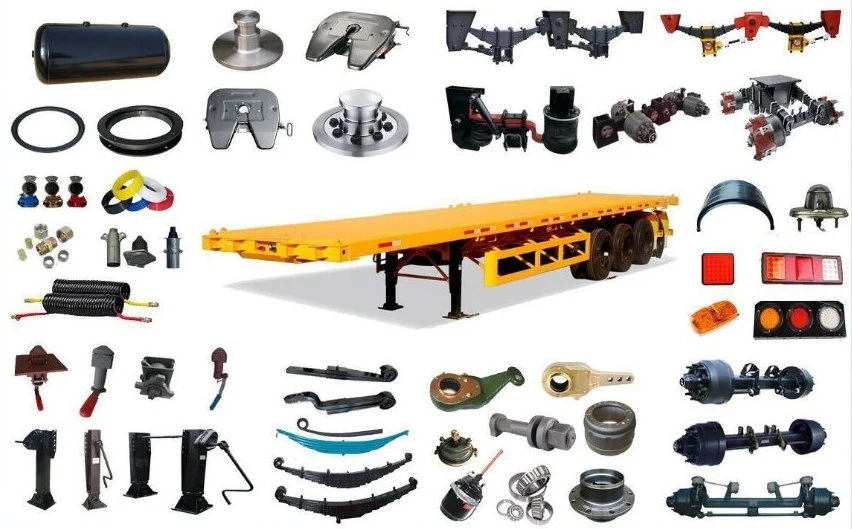 Truck Parts Mechanical Suspension for Semi Trailer Tandem Axle Semi Trailer Parts