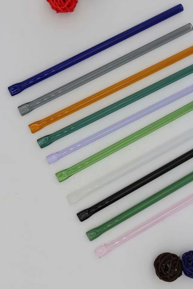 Multicolor Colored OEM Customized Borosilicate Glass Tube Pipe Pyrex Glass