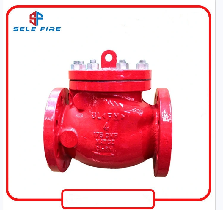 UL/FM Listed Marine Ductile Iron Flange Ends Swing Check Valve