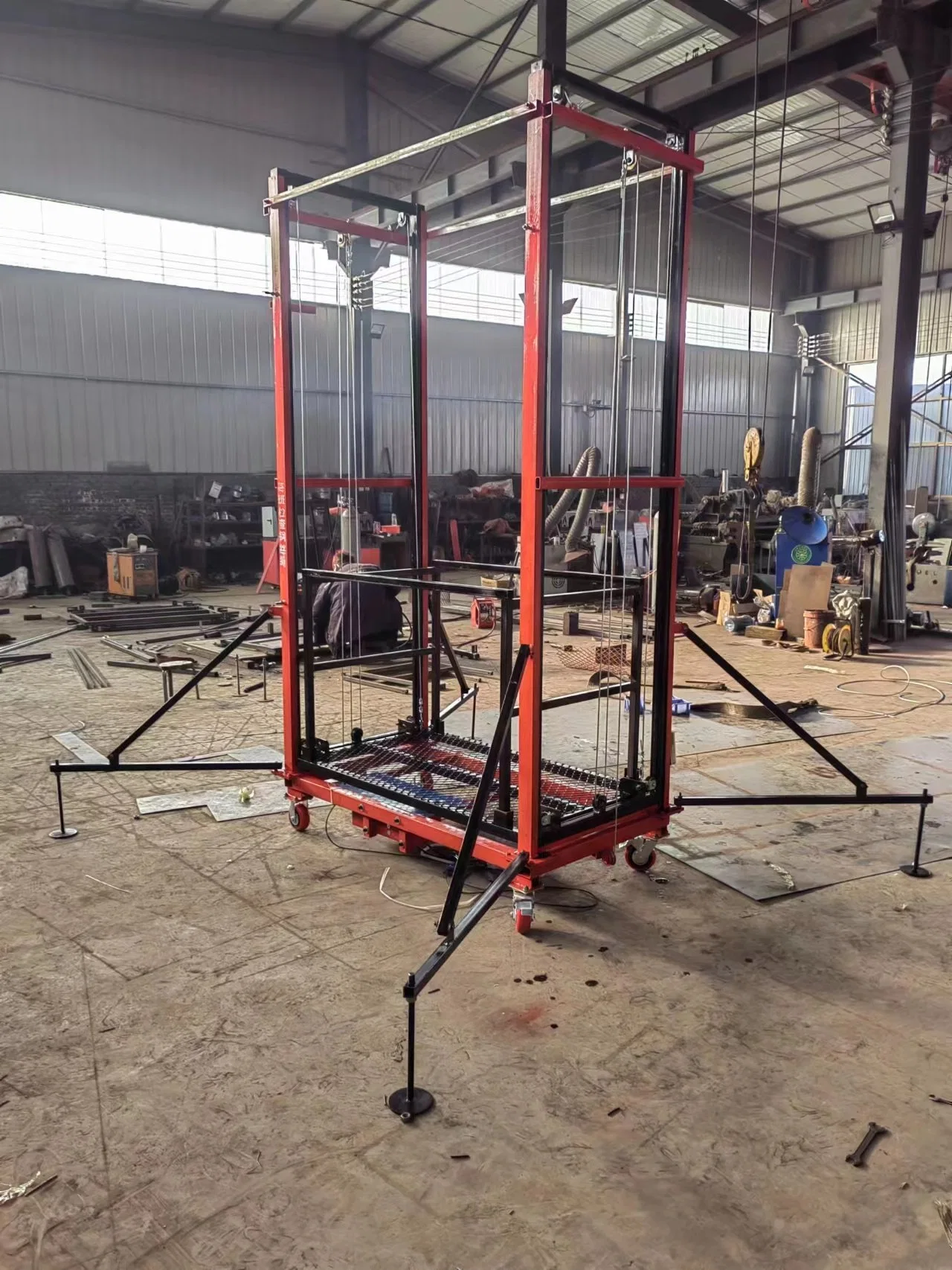 Electric Lifting Scaffolding 500kg Scaffolding Platform for Sale