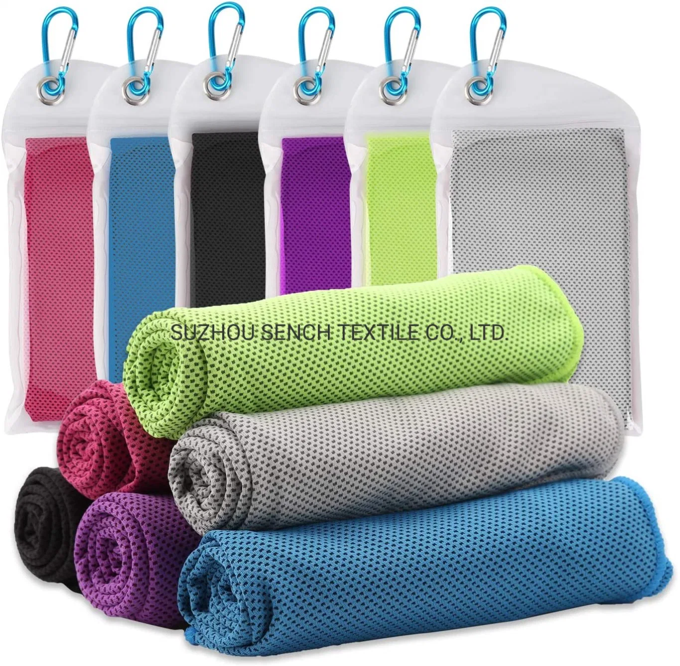 Cooling Towel for Instant Relief, Ice Microfiber Towel, Sports Towel, Gym Towel, Yoga Towel, Camping Towel, Travel Towel, Green Towel