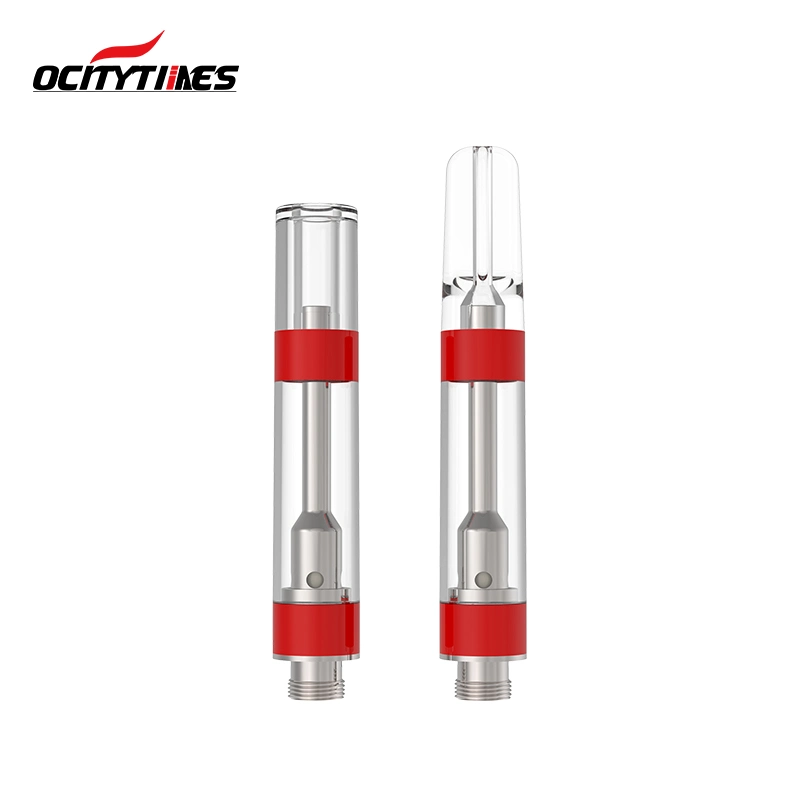 Custom Ecig Wholesale/Supplier 0.5ml 1.0m 2ml D8 D9 Oil Hhc Vaporizer Empty 510 Thread Atomizer Cartridge