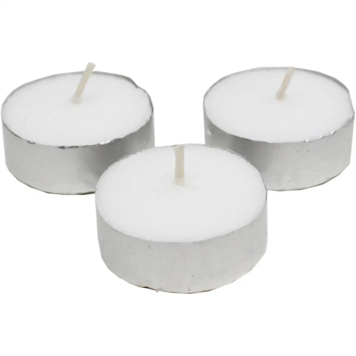 Rusia al por mayor blanco cera de parafina velas Tealight Decoracion