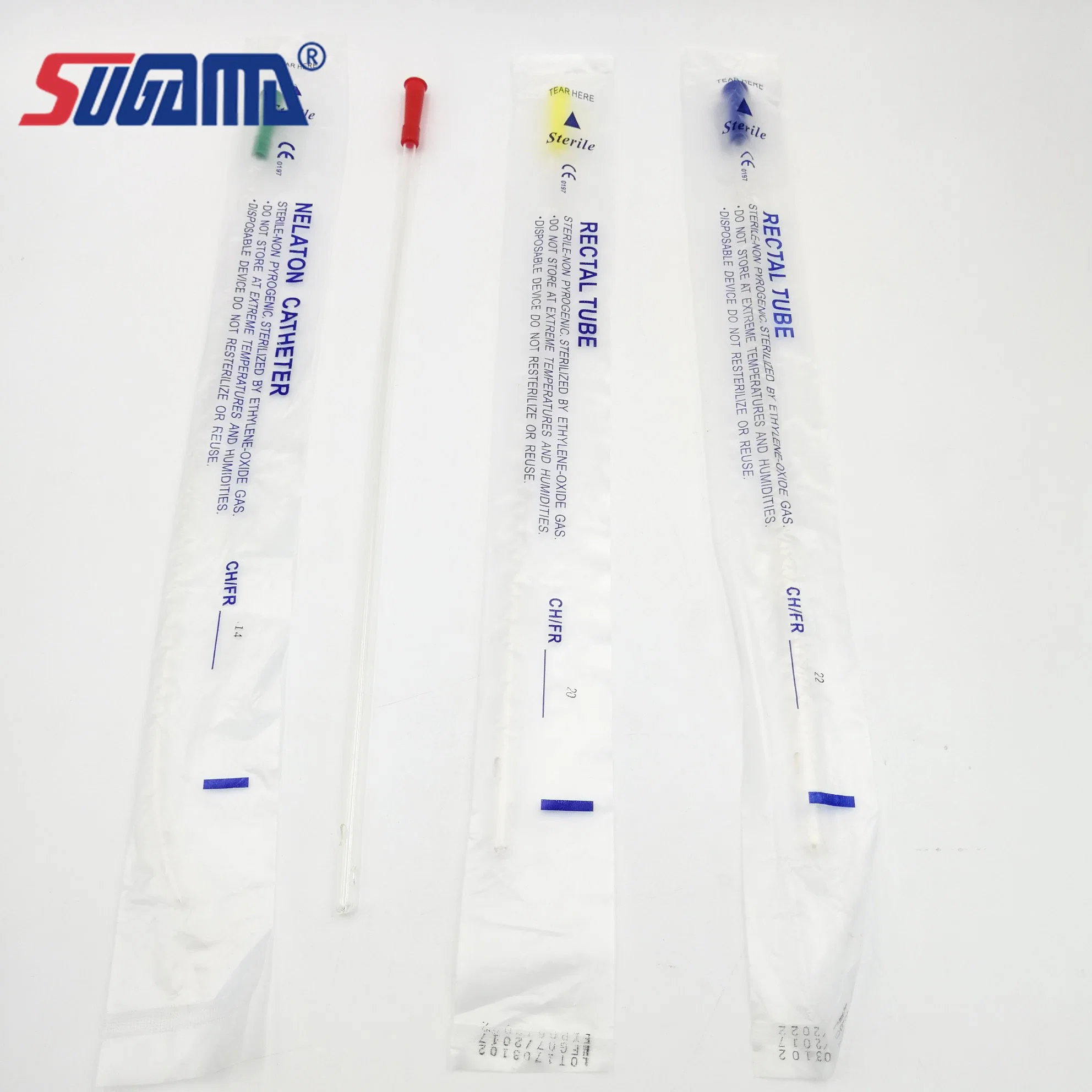 Wholesale/Supplier CE Certificate Medical PVC Rectal Tube with or Without X Ray Thread